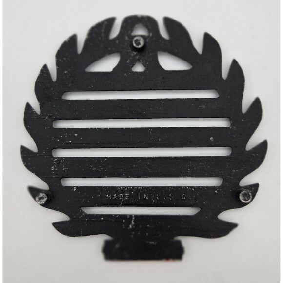 Vintage Trivet Retro Kitchen Hot Plate Funny Decor “I’m The Boss With Wife’s Pe - Picture 8 of 10